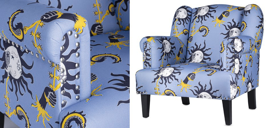 Pierre Frey Soleil A Moustache Кресло - Loft-Concept в Москве