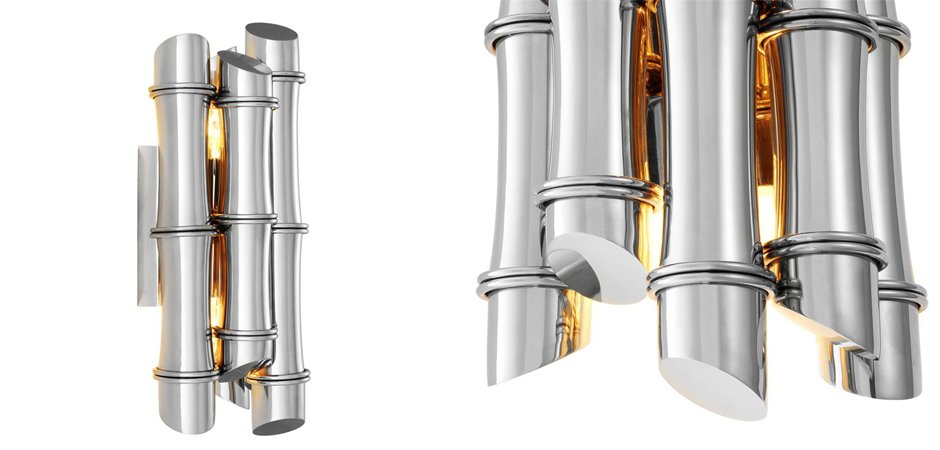 Бра Wall Lamp Damian Stainless Steel - Loft-Concept в Москве