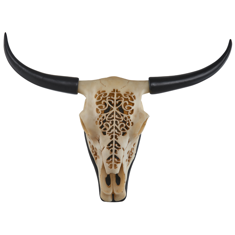  Bull Skull Sconce ivory (   )    | Loft Concept 