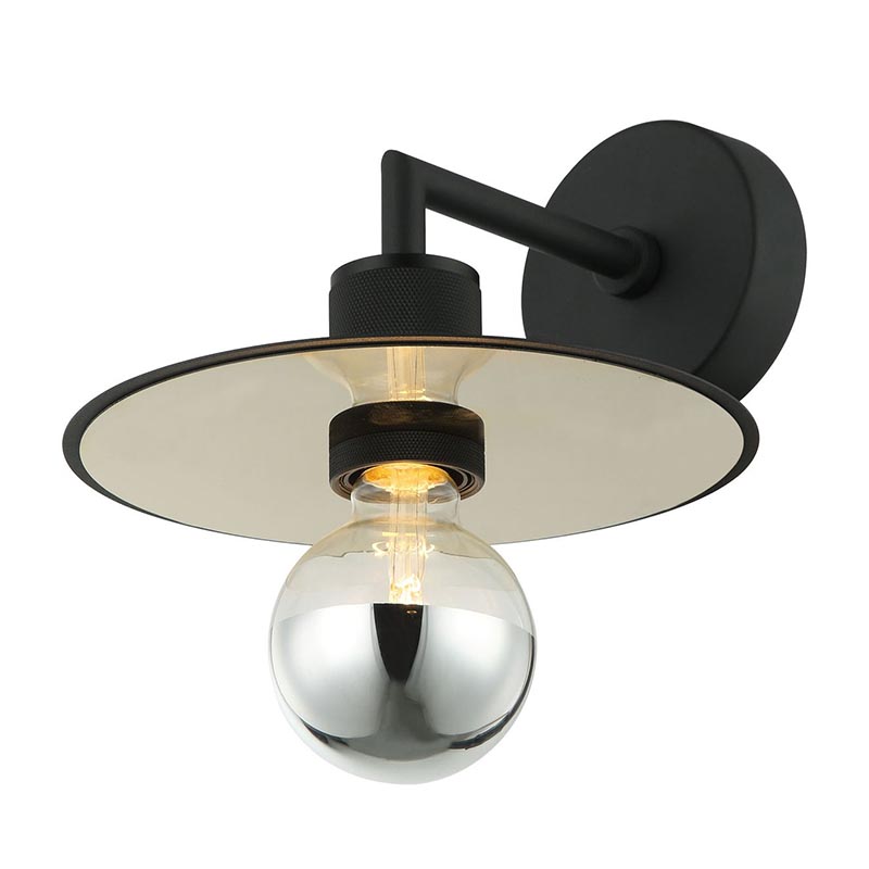  Bruno Hat Black Wall Lamp     | Loft Concept 