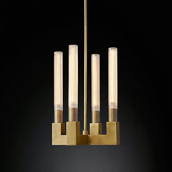  RH CANELLE Pendant lamp 4 Modern Brass    | Loft Concept 