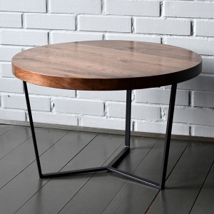 Кофейный стол Trey Industrial Metal Rust Coffee Table