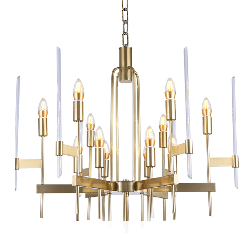 Bari Light Chandelier Aged Brass    | Loft Concept 