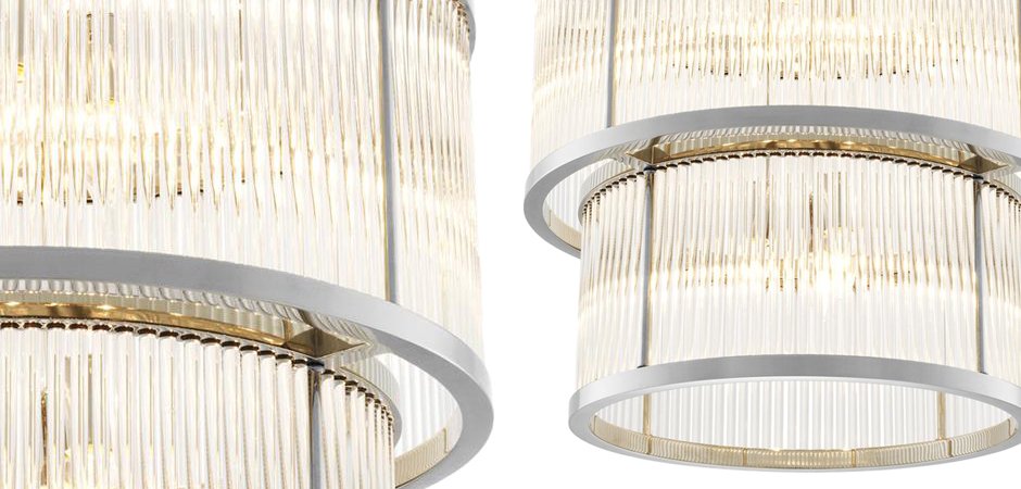 Люстра Chandelier Palmera Nickel - Loft-Concept в Москве