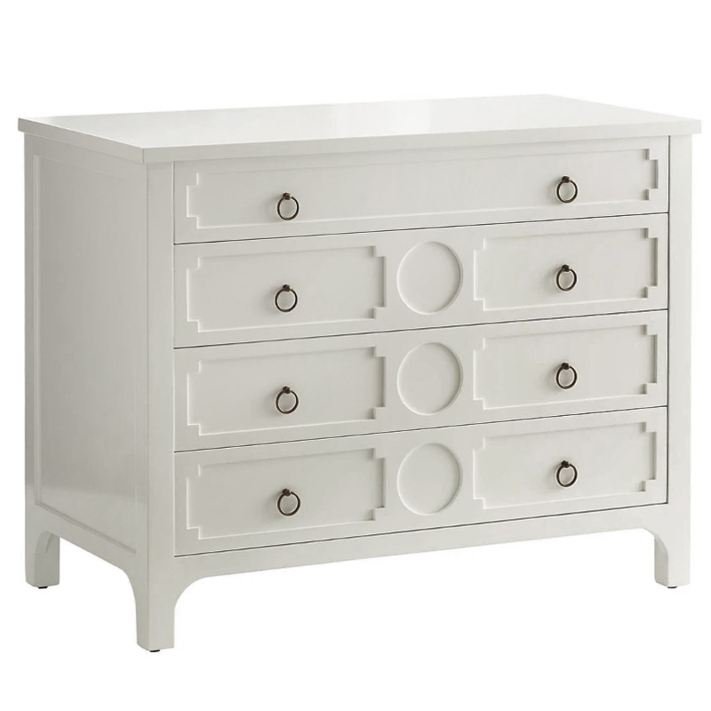   4-  Lawrence chest of drawers White     | Loft Concept 