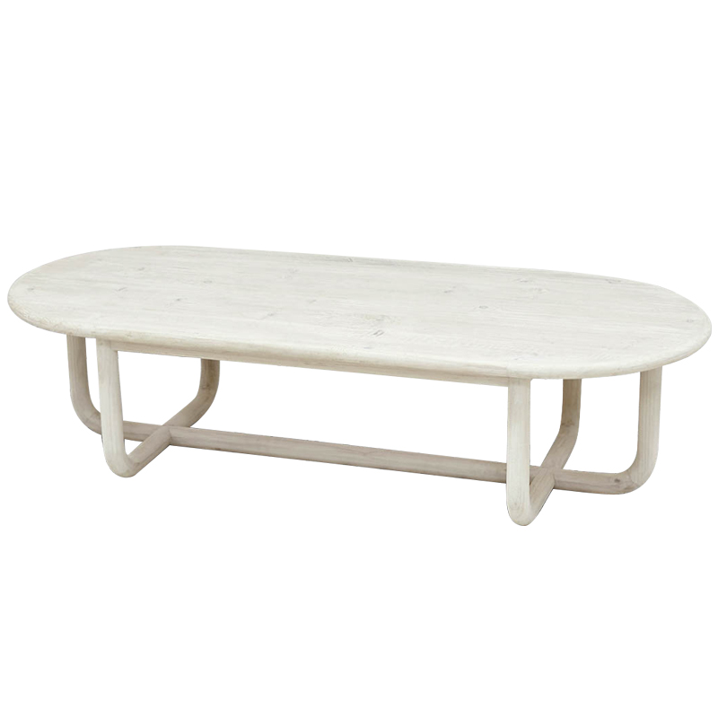   Mathis Wood Coffee Table ivory (   )   | Loft Concept 