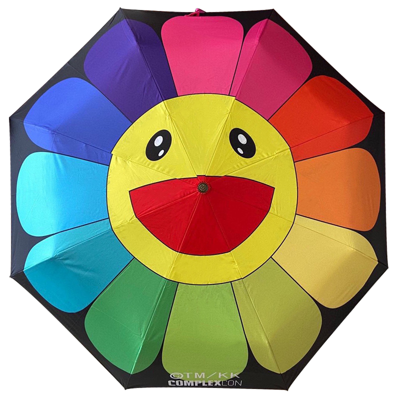 Зонт раскладной TAKASHI MURAKAMI дизайн 001 Мульти цвет