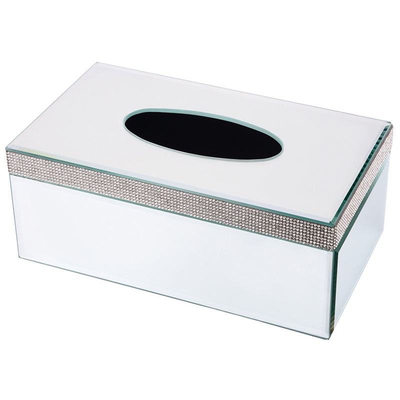    Rhinestones Tissue Holder Box    | Loft Concept 