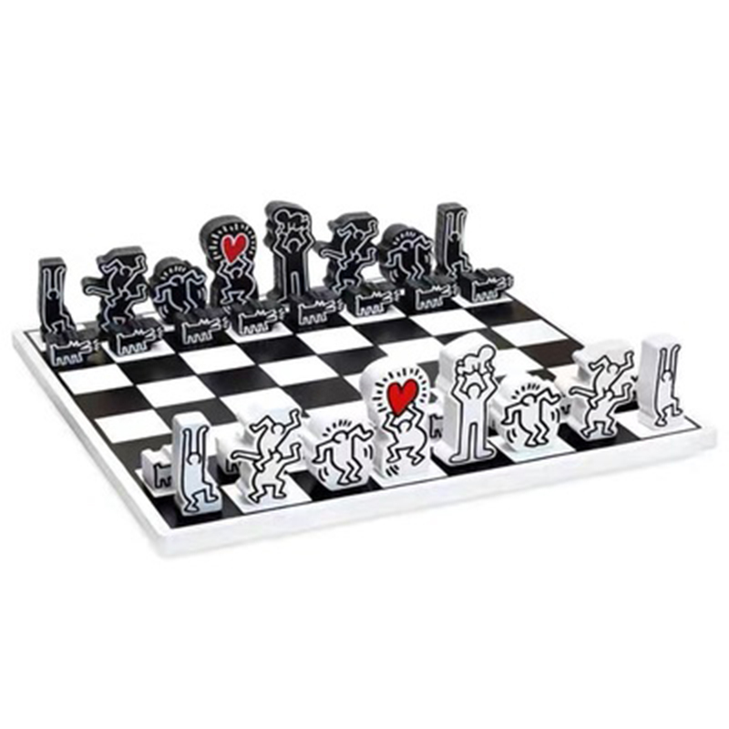    Keith Haring Chess Set      | Loft Concept 