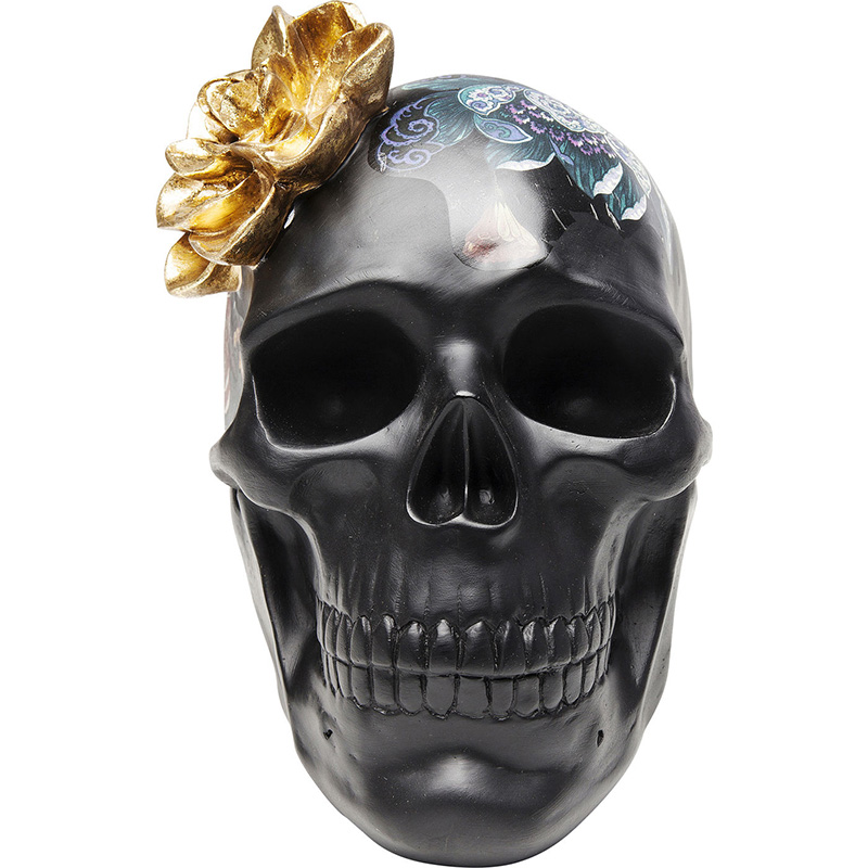  Skull with flowers    | Loft Concept 