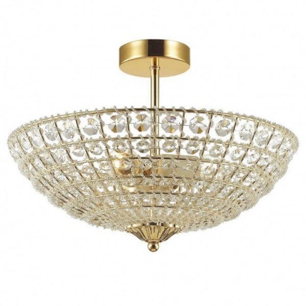  Casbah Crystal Top Lamp 3 Gold      | Loft Concept 