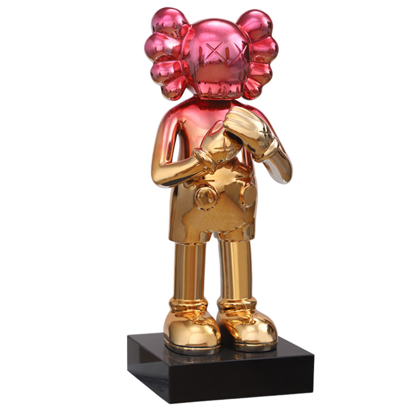  KAWS Gradient Gold Red on stand     | Loft Concept 