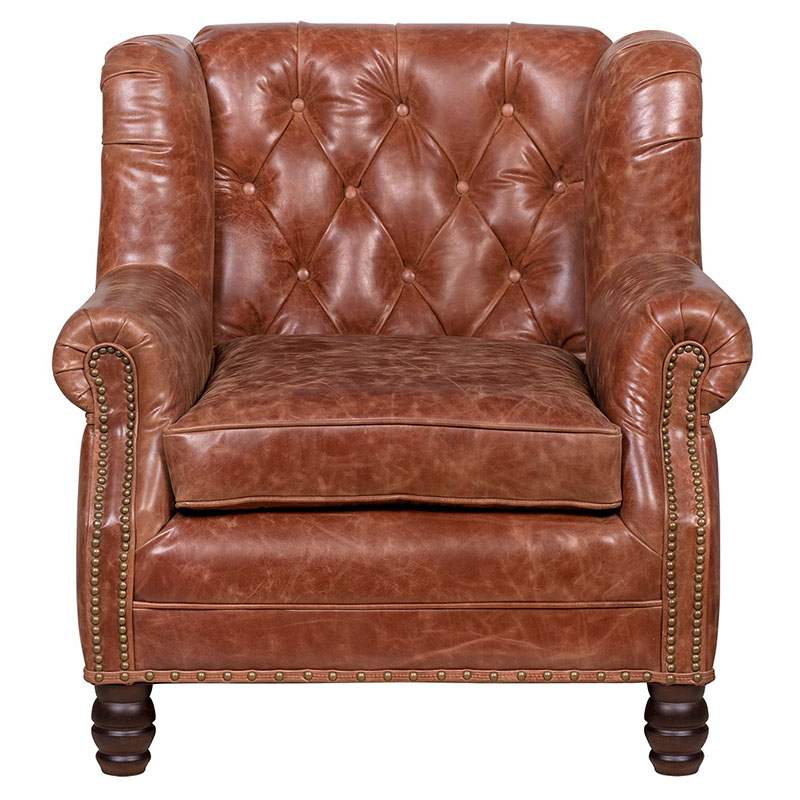   James Brown Leather Armchair    | Loft Concept 