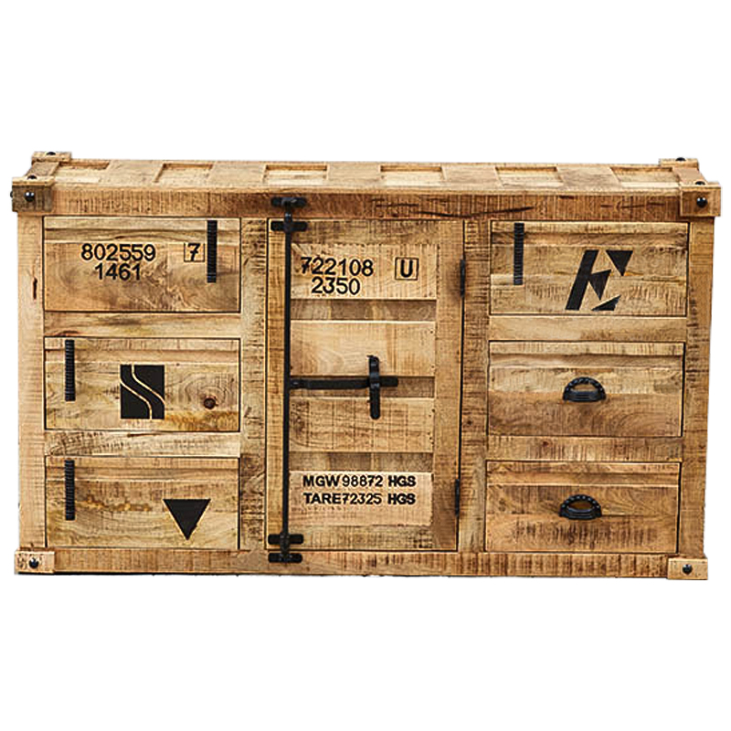     Wooden Loft Box Commode    | Loft Concept 