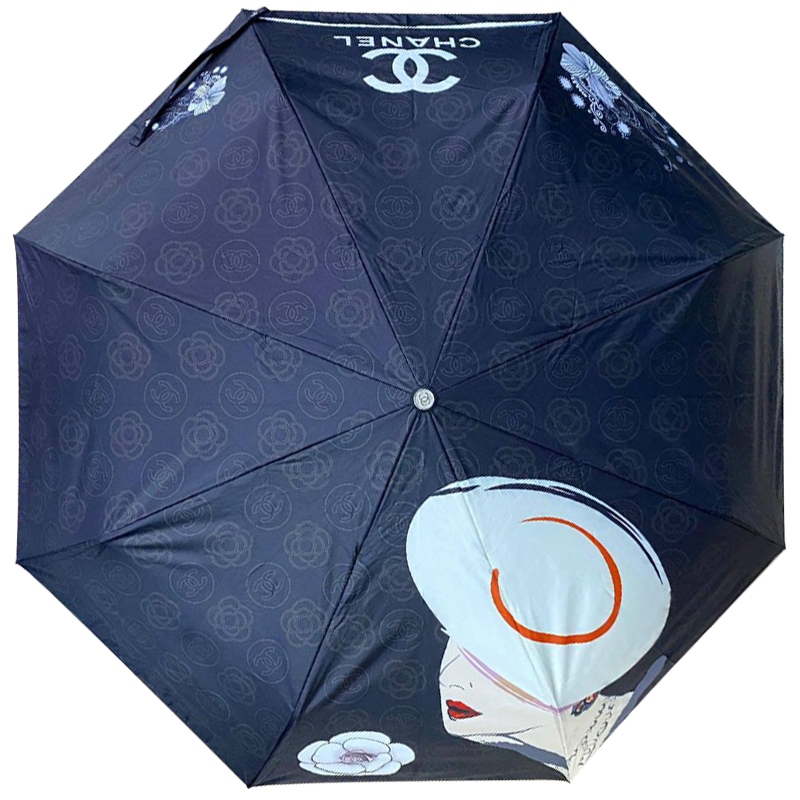 

Зонт раскладной CHANEL дизайн 022 Синий цвет