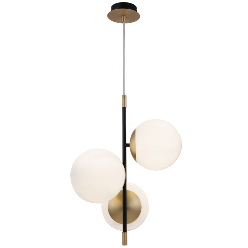  Spike Three Balls Hanging Lamp       | Loft Concept 