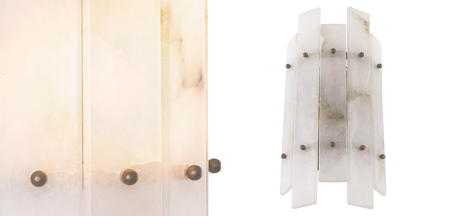 Бра Eichholtz Wall Lamp Caprera Alabaster - фото №1