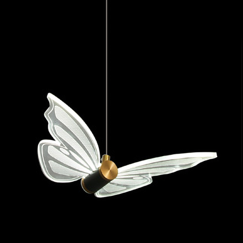  Glass butterfly chandelier B       | Loft Concept 