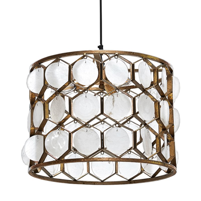 Seashell Cylinder pendant lamp       | Loft Concept 
