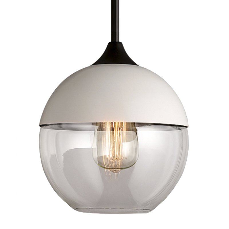   Hanglamp zwart glas White III      | Loft Concept 