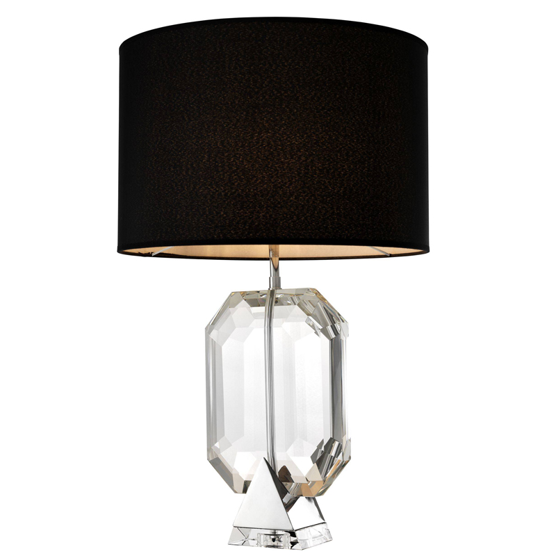   Eichholtz Table Lamp Emerald Nickel & black      | Loft Concept 