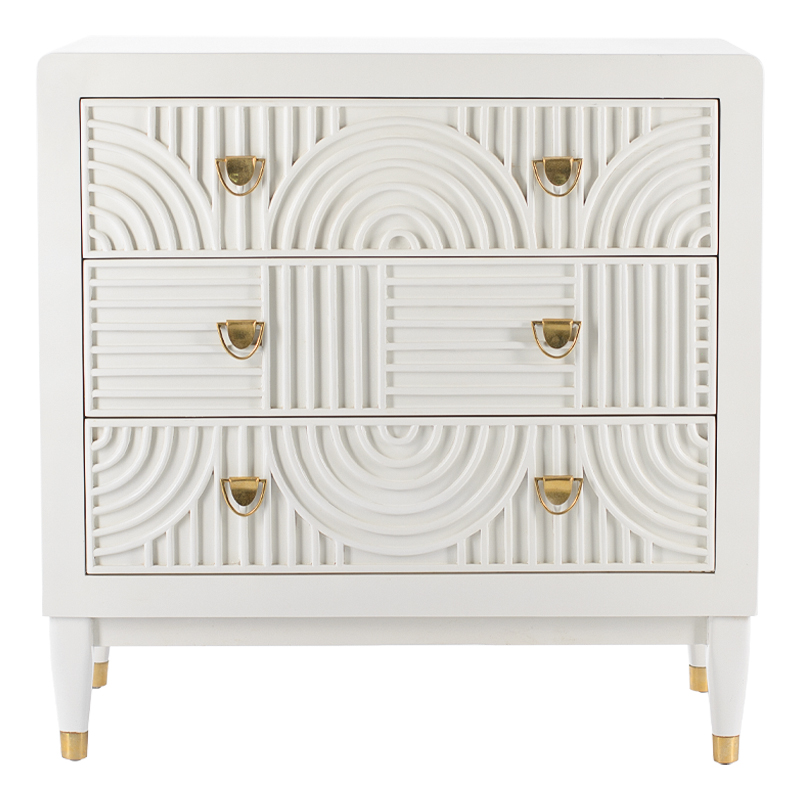   3-  Seymour Chest Of Drawers white      | Loft Concept 