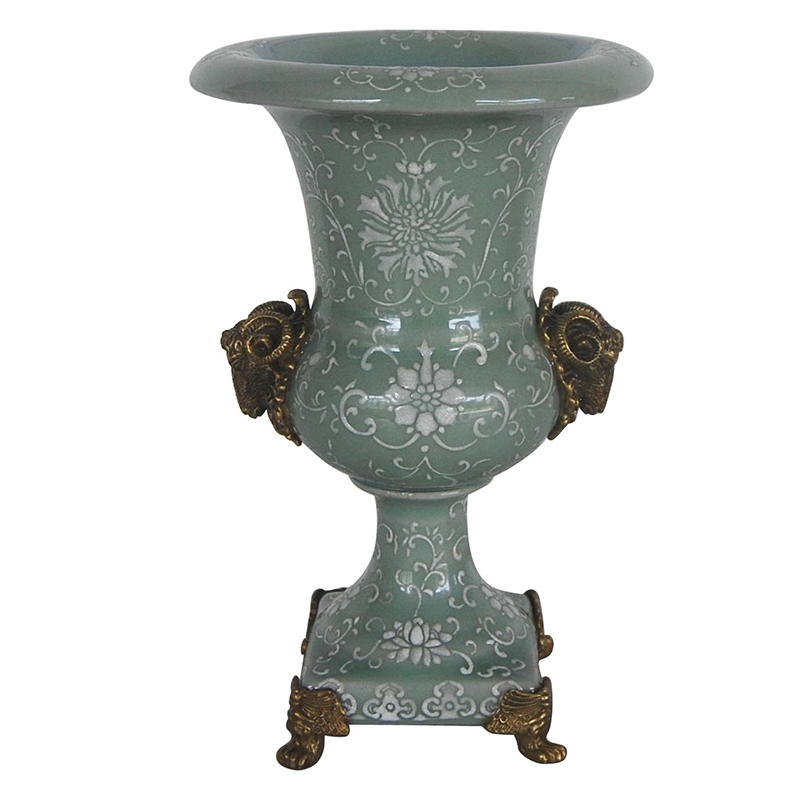  Bronze Aries Gray Vase     | Loft Concept 