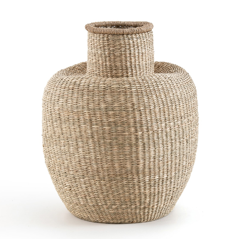  Wicker Vase Natural Color big    | Loft Concept 