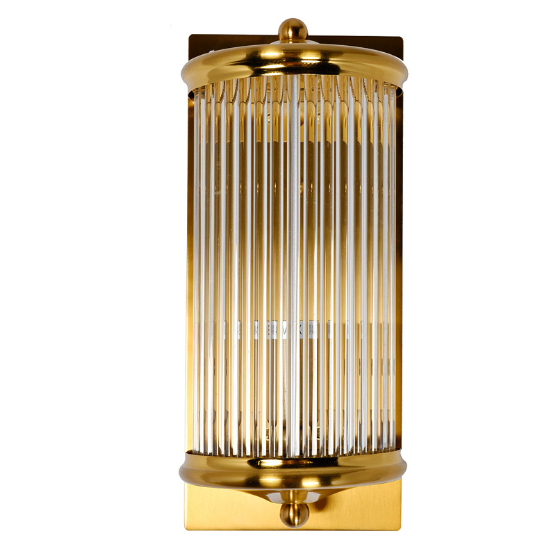  Einar Glass TUBE Gold    | Loft Concept 