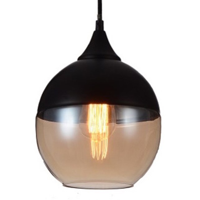   Smoke Glass Light Pendant Sphere    | Loft Concept 