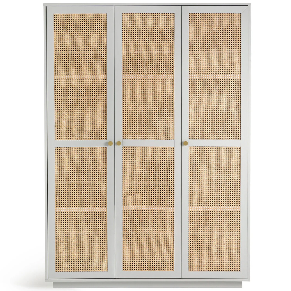 

Шкаф с тремя дверцами из плетеного ротанга Tomio Wicker Furniture