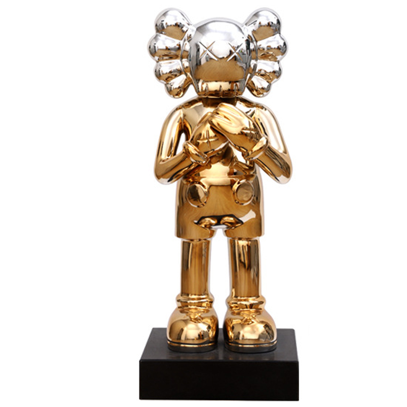  KAWS Gradient Gold Silver on stand     | Loft Concept 