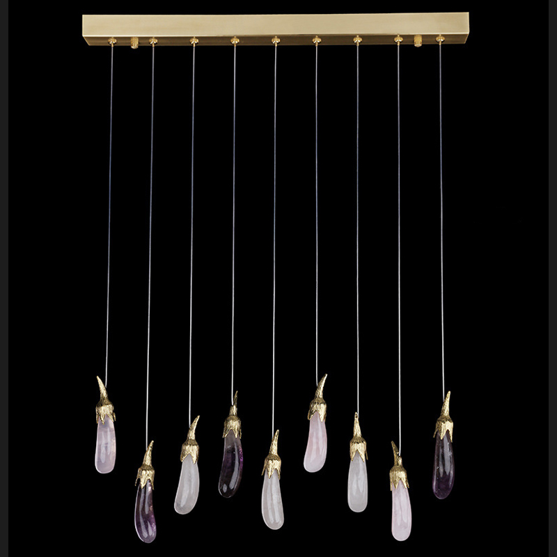  Eggplant Chandelier Line   ̆ ̆ Violet Dusk (   )   | Loft Concept 