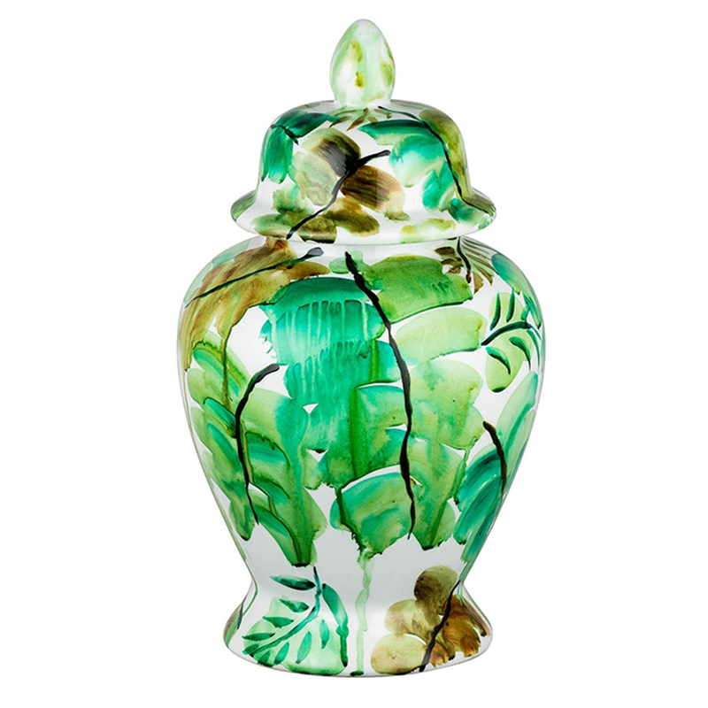  Vase Green Leaves 43     | Loft Concept 