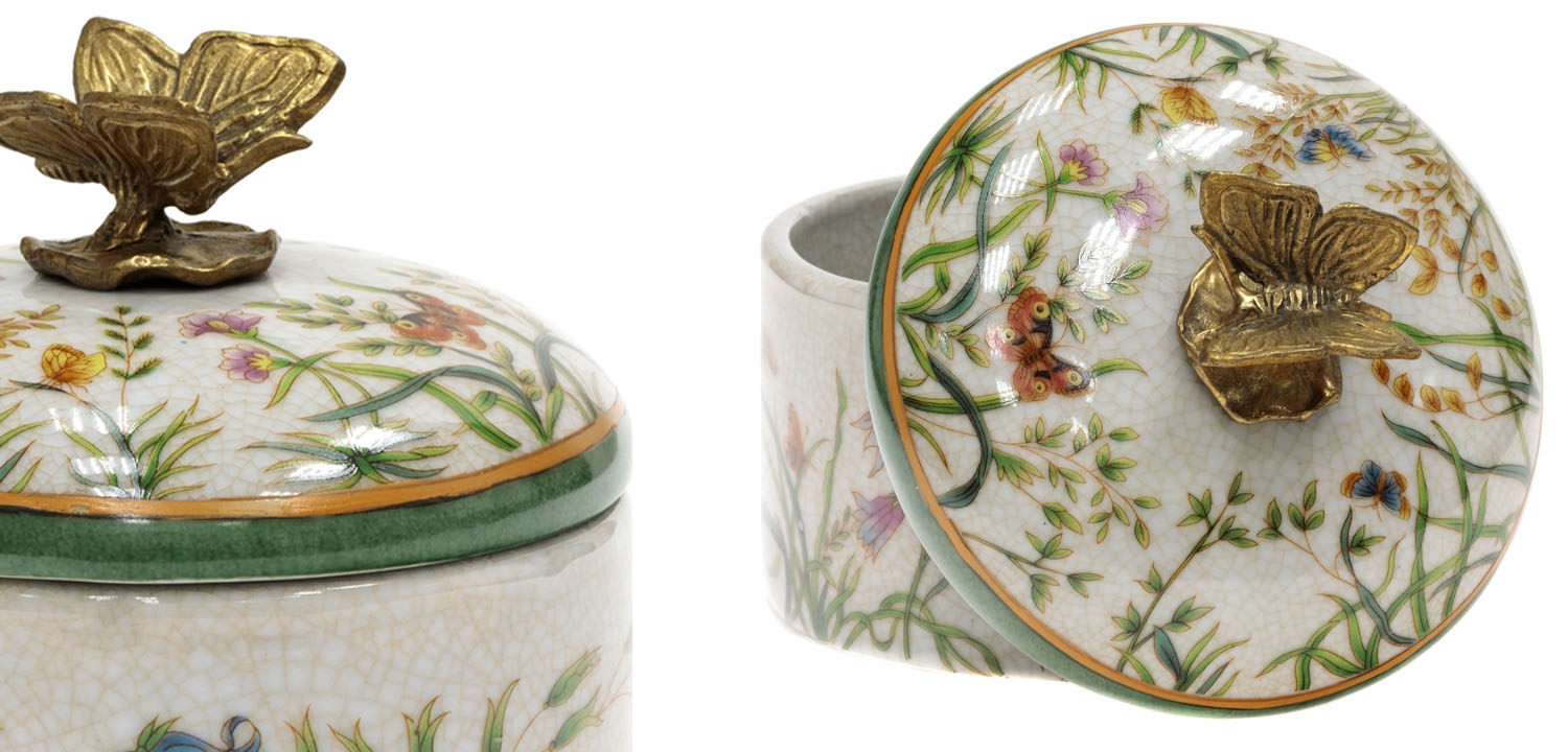 Шкатулка Bronze Butterfly Box - фото