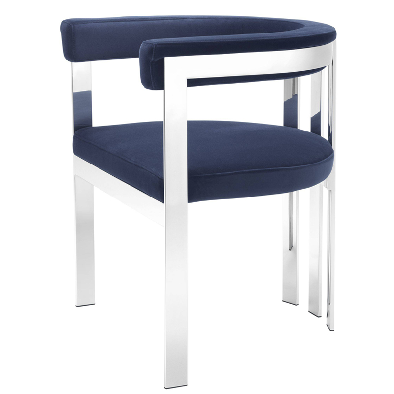 Стул Eichholtz Dining Chair Clubhouse blue