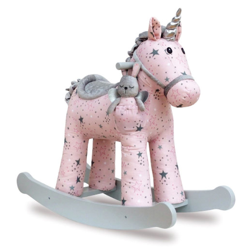 

Лошадка-качалка розовая Annette Pony