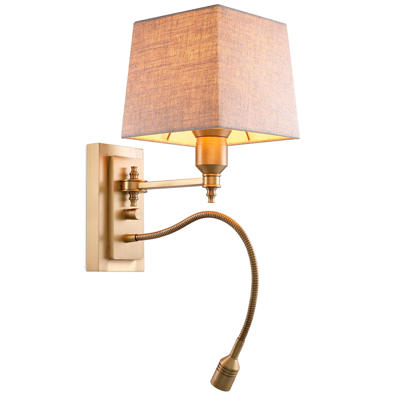  Eichholtz Wall Lamp Ellington Brass -    | Loft Concept 