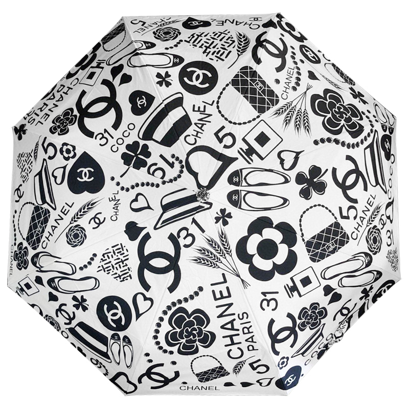 

Зонт раскладной CHANEL дизайн 008 Белый цвет