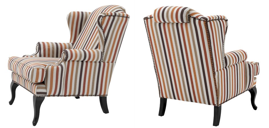 Кресло Eichholtz Chair Frank Sinatra Haywood orange - фото