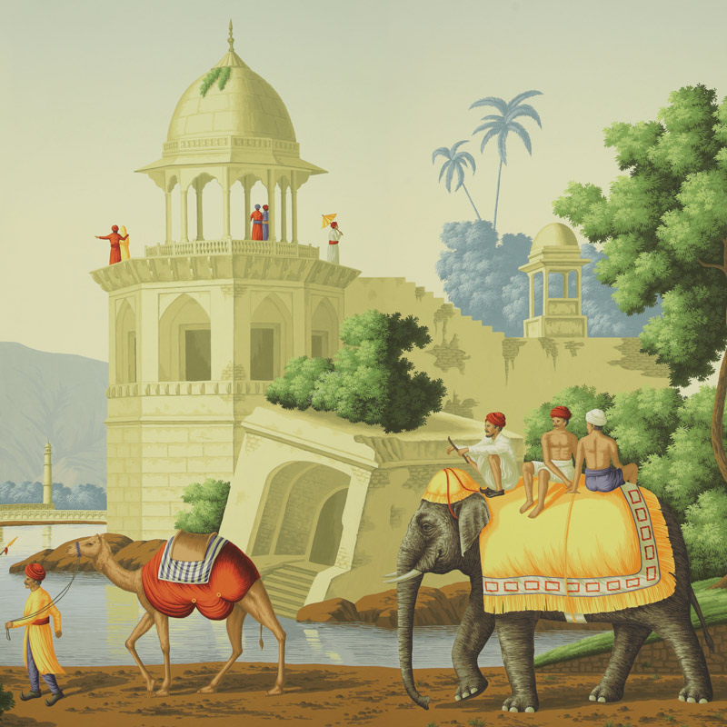    Early Views of India Eden on scenic paper    | Loft Concept 