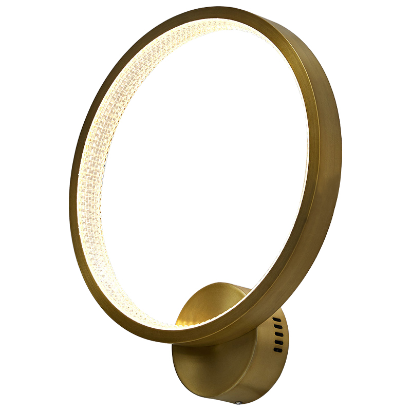Бра Ring Light Gold Sconce