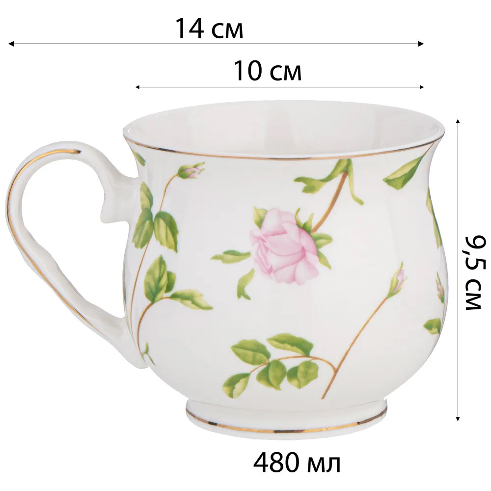      480  Flower Porcelain Collection  