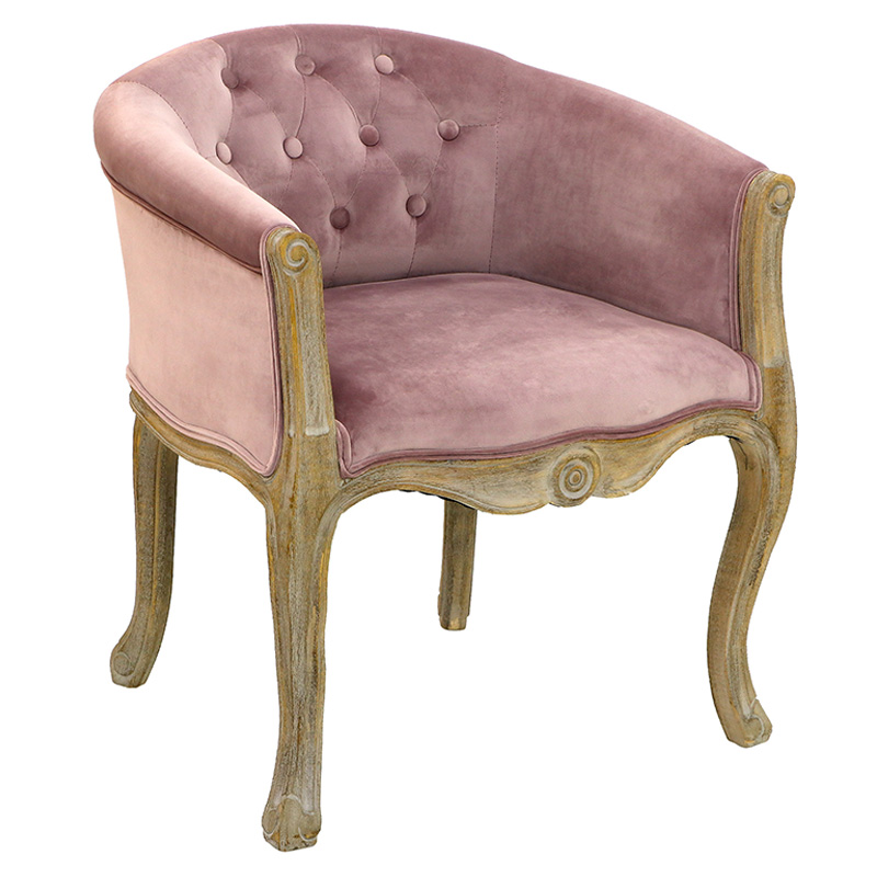 Кресло French Provence Armchair Roderic pink