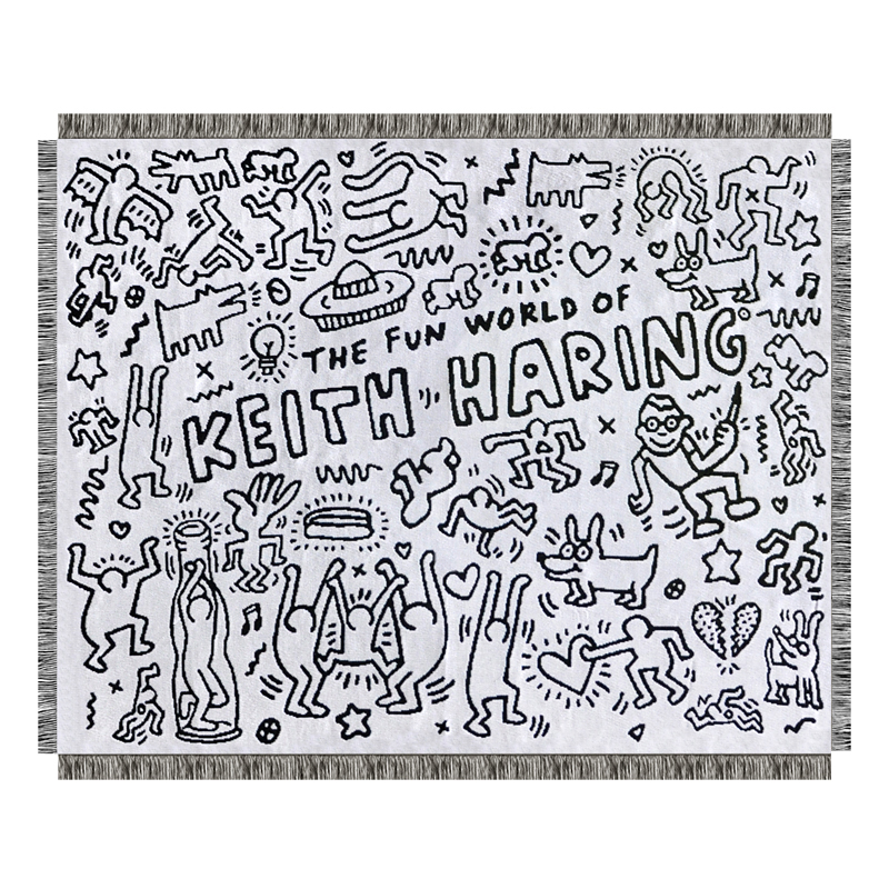   -   Keith Haring Bed over -   | Loft Concept 