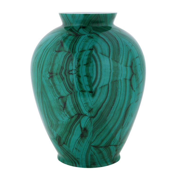  Malachite Vase barrel    | Loft Concept 