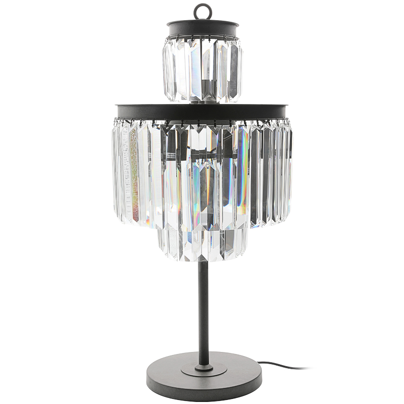   1920S Odeon Clean Glass Table Lamp Three-Level    | Loft Concept 