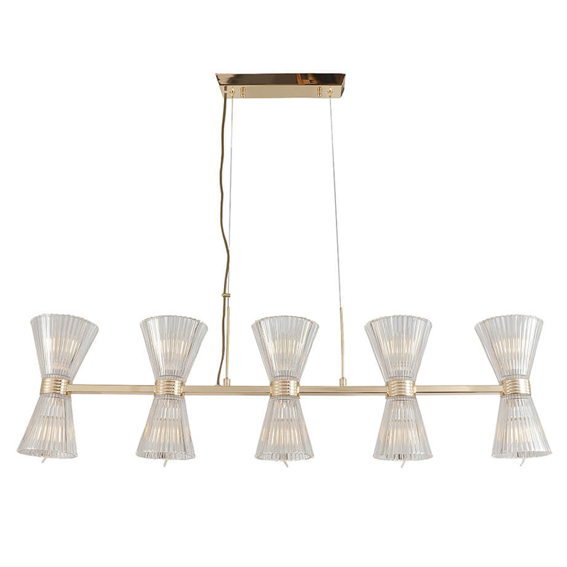 Glass Horn Light gold 10       | Loft Concept 