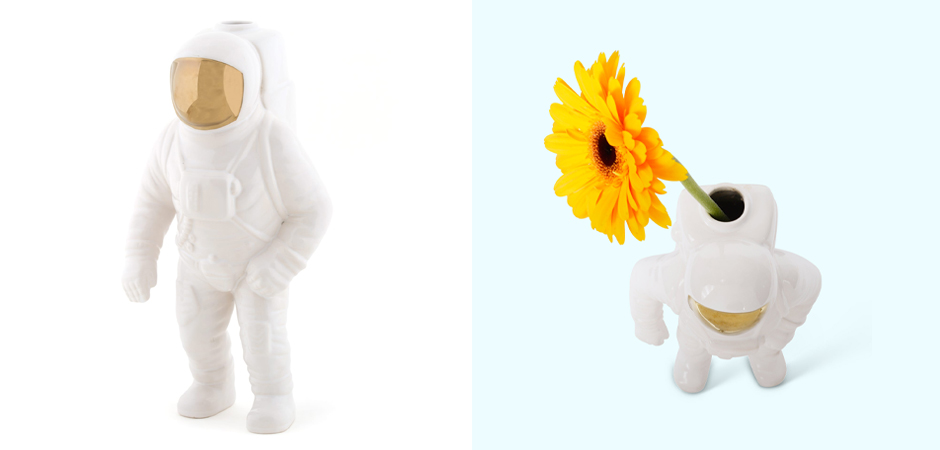 Ваза Seletti Starman white - фото №1