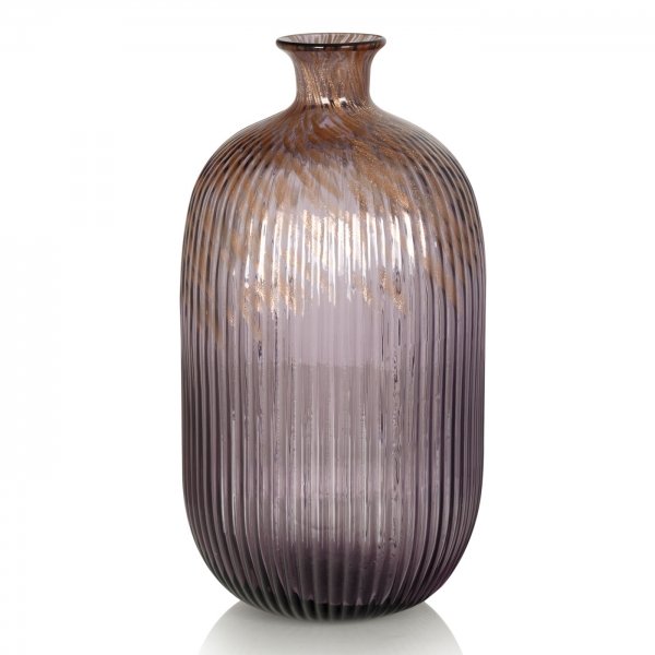 

Стеклянная ваза Cellular Purple barrel